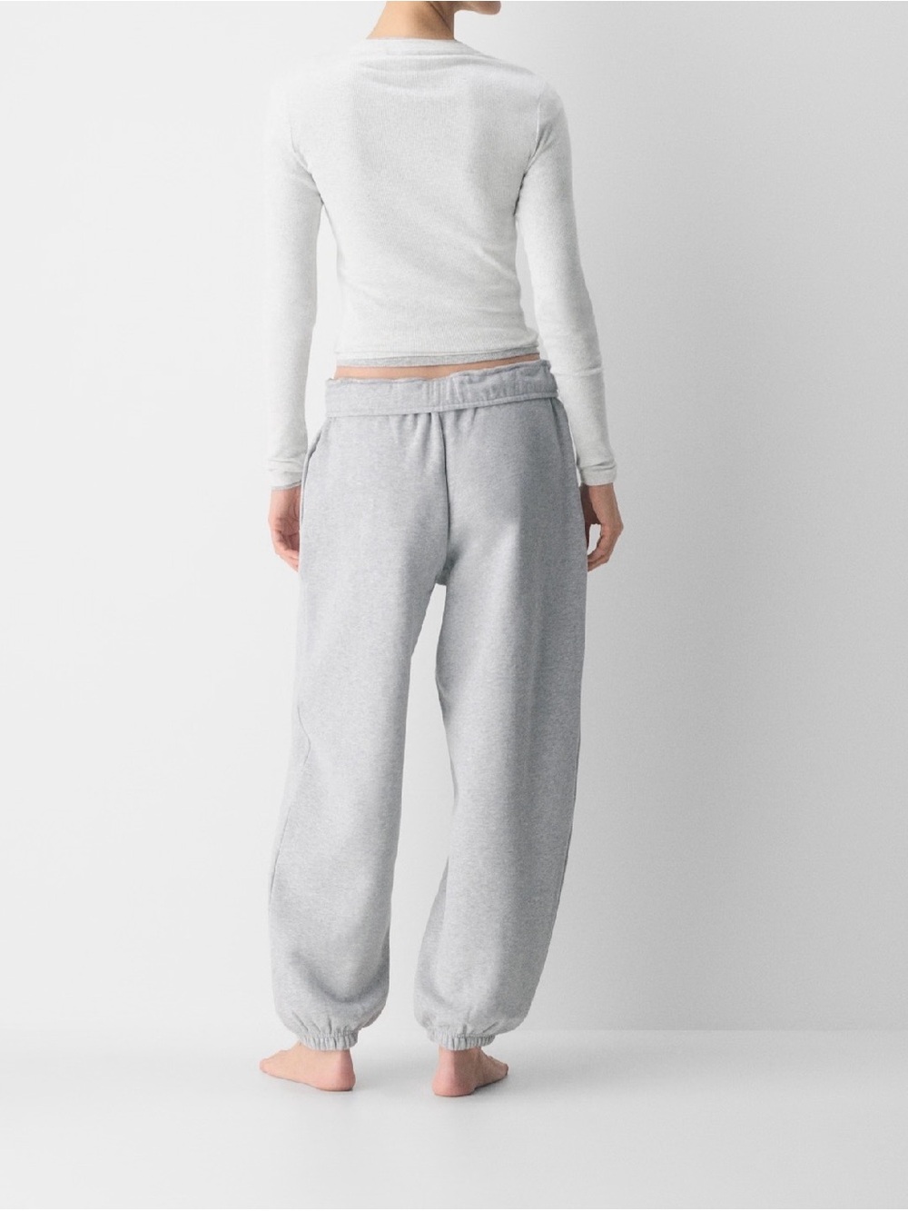 Artizia sweatfleece Mega Foldover baggy jogger - Picture 6 of 10